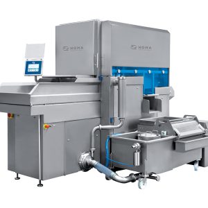 Inyectora con el sistema innovador de pesaje y de control de inyección.